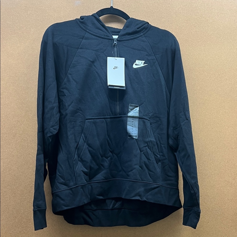 Nike Men's Black Zip-Up Sweater